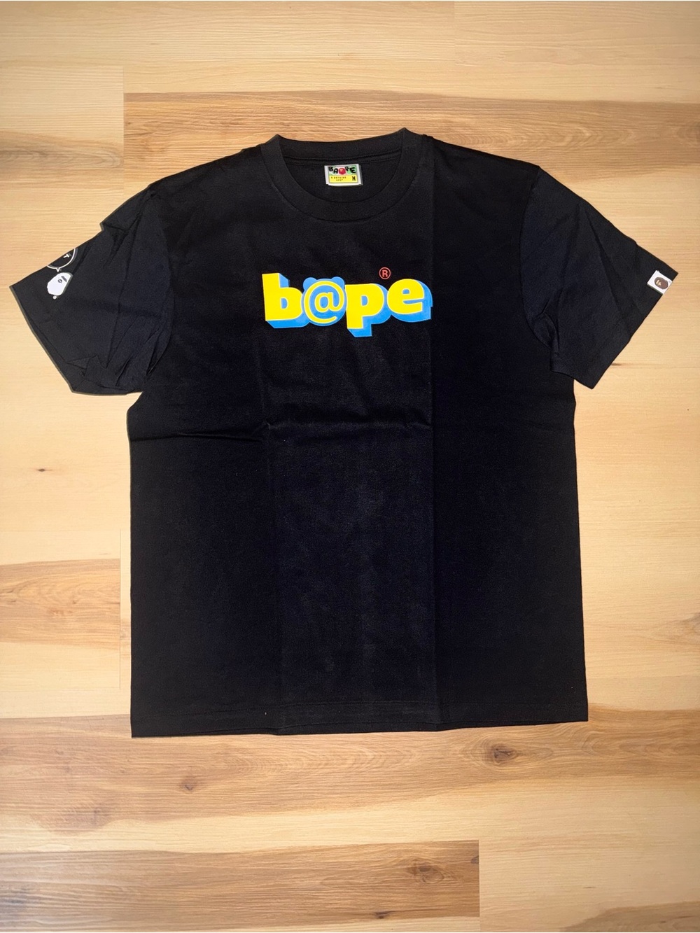 Bape x Bearbrick Camo Bear Tee